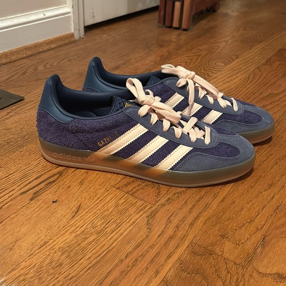 adidas Shoes - adidas Navy and pink Cream Sneakers
